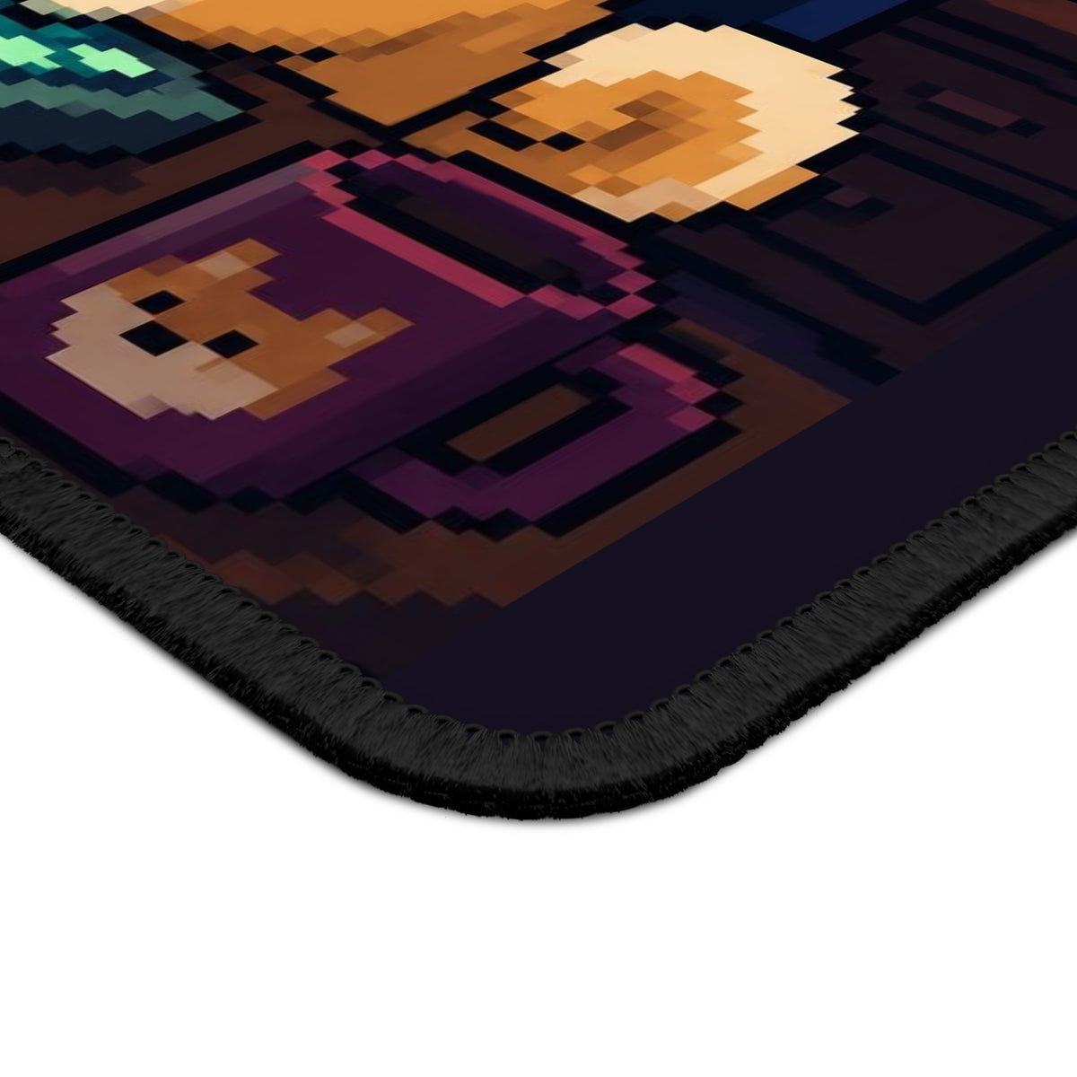 Shiba Desk Mousepad — original Wear8bit pixel-art product design, product image 5, digital mockup