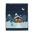 Snow Save Point Pixel Art Plush Blanket — Winter & Cozy — original Wear8bit pixel-art product design, product image 2, digital mockup