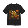 Cartridge Set Graphic Tee — Original Retro Cartridge Pixel Art Shirt — original Wear8bit pixel-art product design, product image 2, digital mockup