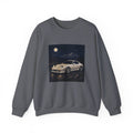 Pearl Apex Pixel Art Crewneck Sweatshirt — Winter & Cozy — original Wear8bit pixel-art product design, product image 3, digital mockup