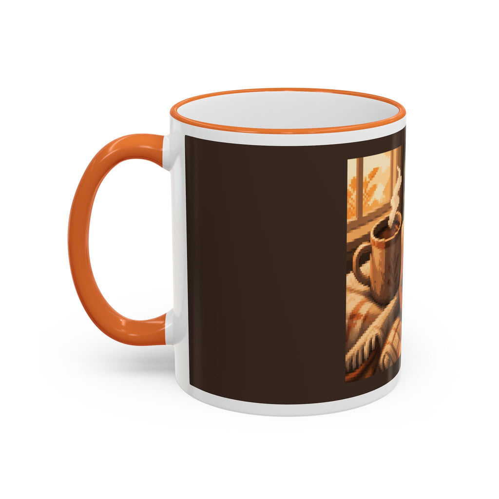 Save Point Mug — Cozy Pixel Art Coffee Mug, Retro Gaming Gift — original Wear8bit pixel-art product design, product image 4, digital mockup