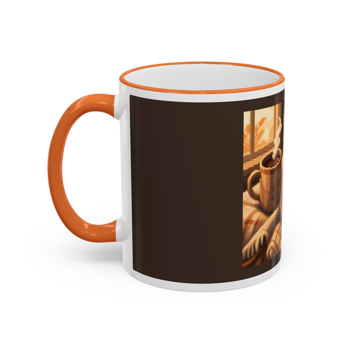 Save Point Mug — Cozy Pixel Art Coffee Mug, Retro Gaming Gift — original Wear8bit pixel-art product design, product image 4, digital mockup
