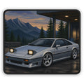 Silver Switchback Pixel Art Mousepad — 90s Night Drive — original Wear8bit pixel-art product design, product image 2, digital mockup