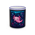 Axolotl Glitch Mug — original Wear8bit pixel-art product design, product image 2, digital mockup