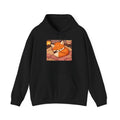 Baby Fox Pixel Art Fleece Hoodie — Winter & Cozy — original Wear8bit pixel-art product design, product image 2, digital mockup