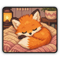 Baby Fox Mousepad — original Wear8bit pixel-art product design, product image 2, digital mockup