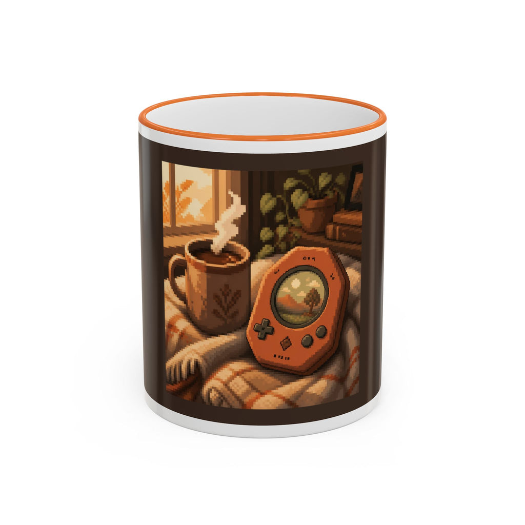 Save Point Mug — Cozy Pixel Art Coffee Mug, Retro Gaming Gift — original Wear8bit pixel-art product design, product image 2, digital mockup