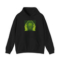 Orb Handheld Hoodie — Retro Console Pixel Art Pullover, Gamer Gift Hoodie — original Wear8bit pixel-art product design, product image 2, digital mockup