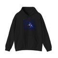 Shelf Flat-Lay Hoodie — Retro Handheld Collection Pixel Art Pullover — original Wear8bit pixel-art product design, product image 2, digital mockup