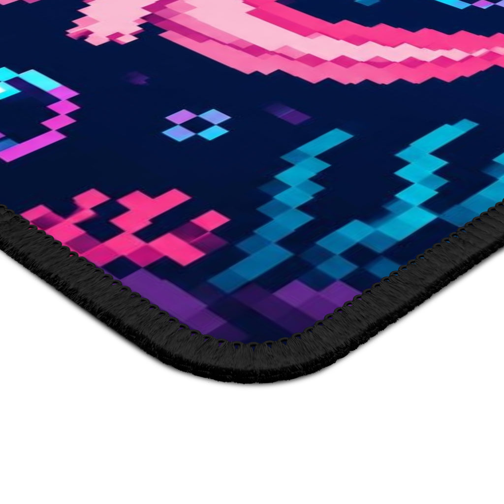 Axolotl Glitch Mousepad — original Wear8bit pixel-art product design, product image 5, digital mockup