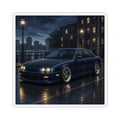 Rainline Sport Pixel Art Sticker — 90s Night Drive — original Wear8bit pixel-art product design, product image 2, digital mockup