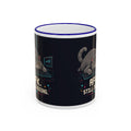 Afk. Still Judging. Gaming Cat Accent Mug — Wear8bit — supplier digital product render, angle 1