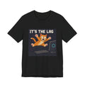 It'S The Lag Gaming Cat T-Shirt — Wear8bit — supplier digital product render, angle 1