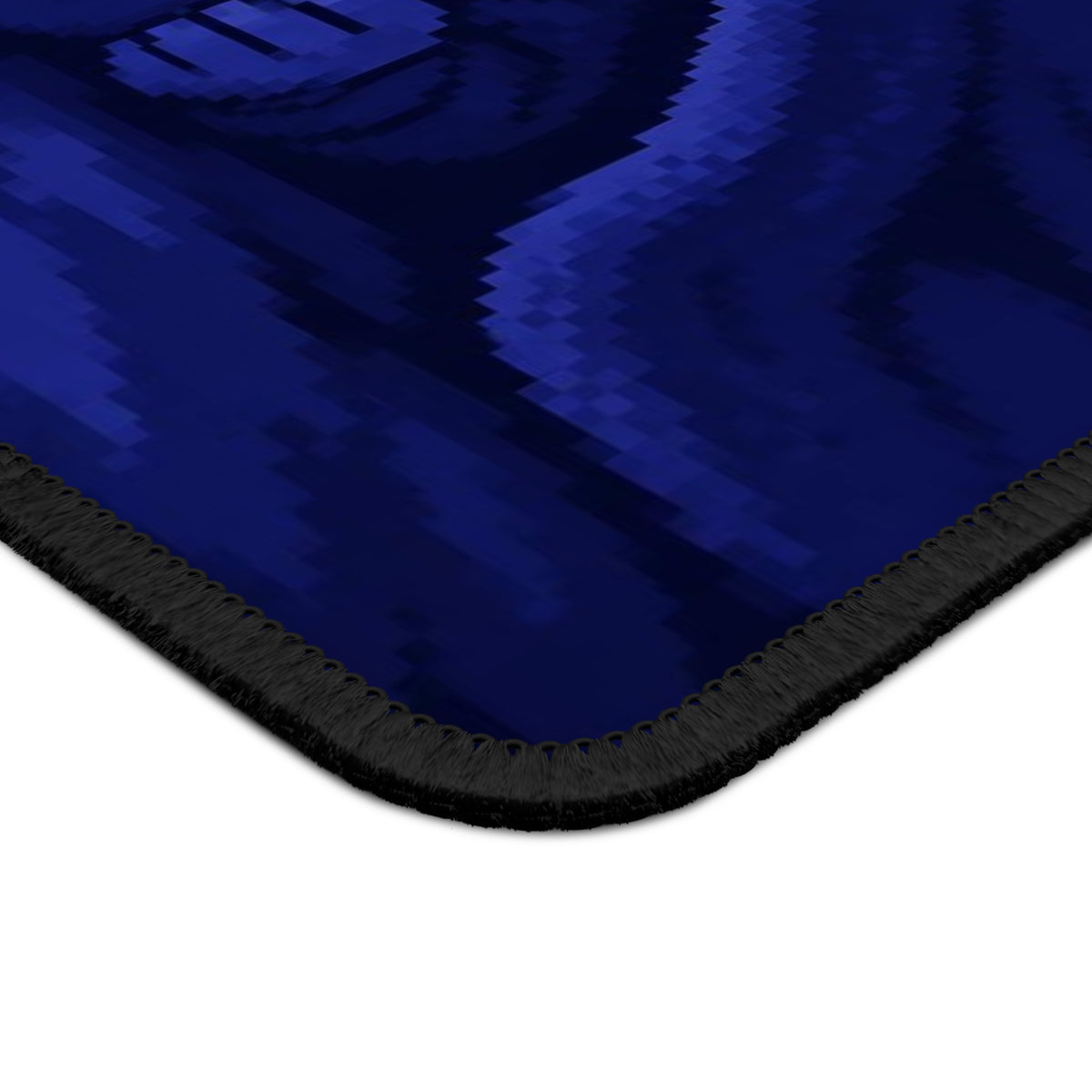 Moonlit Player Mousepad — Flashlight Gaming Pixel Art Desk Mat, Nostalgia Decor — original Wear8bit pixel-art product design, product image 5, digital mockup