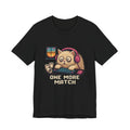 One More Match Gaming Cat T-Shirt — Wear8bit — supplier digital product render, angle 1