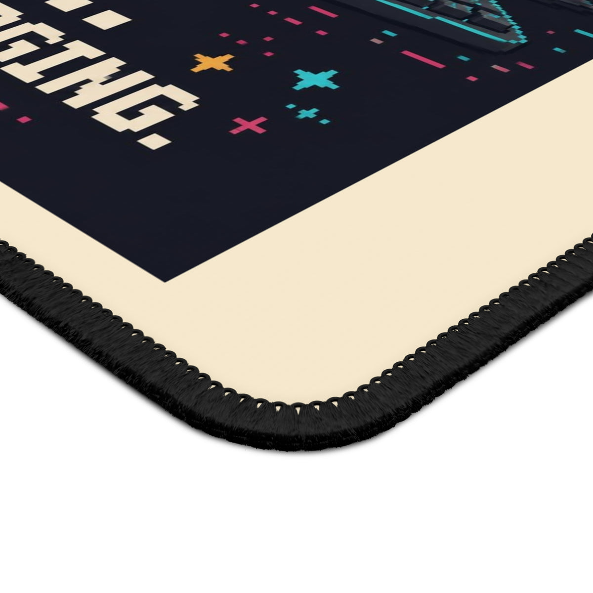 Afk. Still Judging. Gaming Cat Gaming Mousepad — Wear8bit — supplier digital product render, angle 4