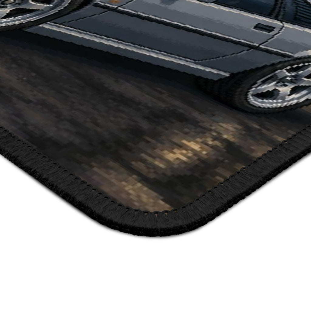 Silver Switchback Pixel Art Mousepad — 90s Night Drive — original Wear8bit pixel-art product design, product image 5, digital mockup