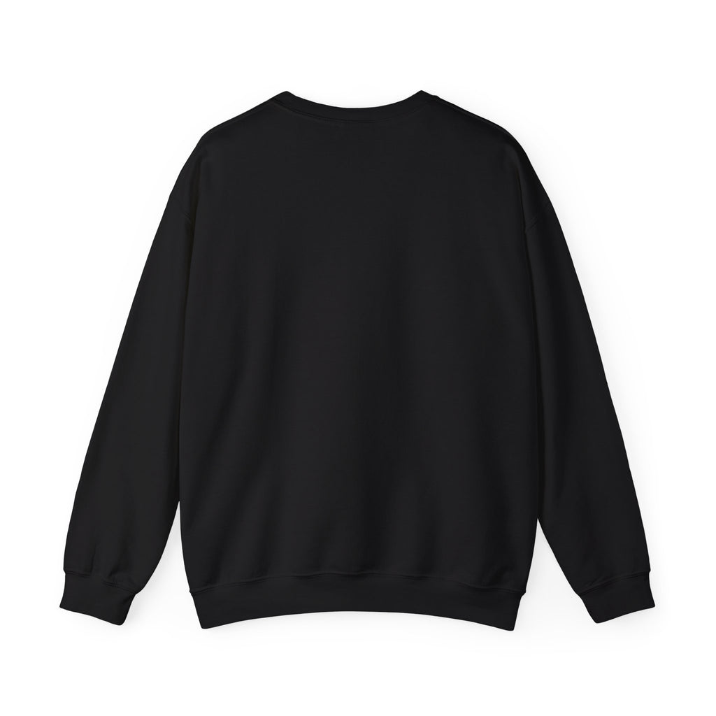 Amber Save Point Pixel Art Crewneck Sweatshirt — Fall & Cozy — original Wear8bit pixel-art product design, product image 4, digital mockup