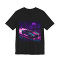 Drift Line Graphic Tee — Original JDM Pixel Art Shirt, Tuner Drift Tee — original Wear8bit pixel-art product design, product image 2, digital mockup